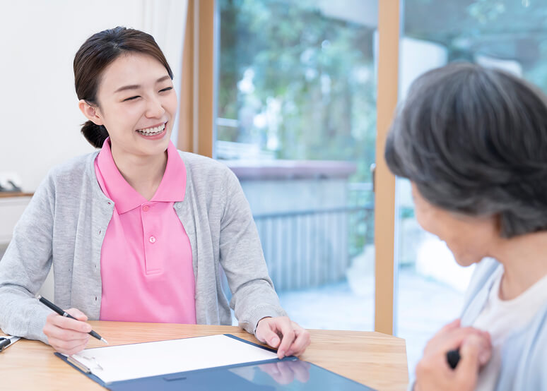 無料相談の様子